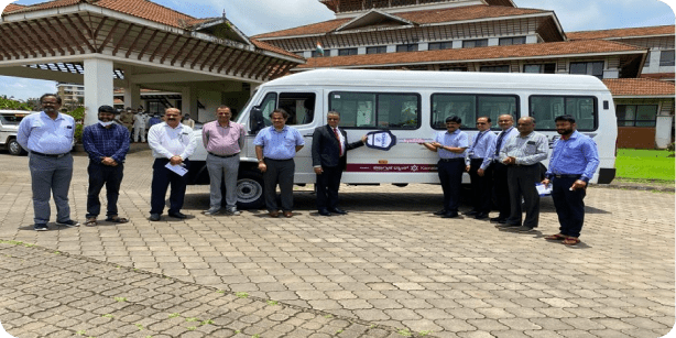 Vehicle for the Malaria Control Programme of Udupi District Administration
