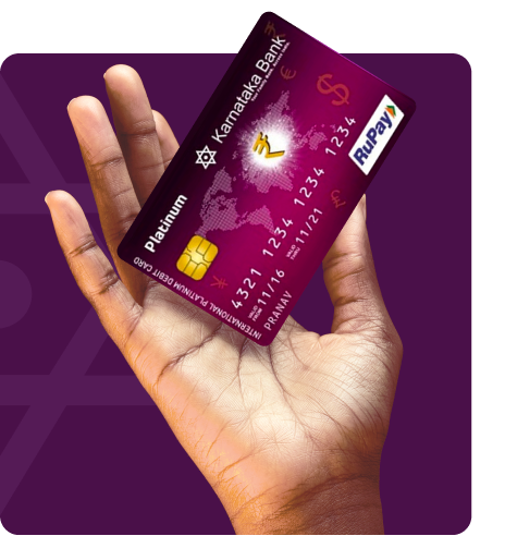 KBL MoneyPlant RuPay Platinum International Debit Card